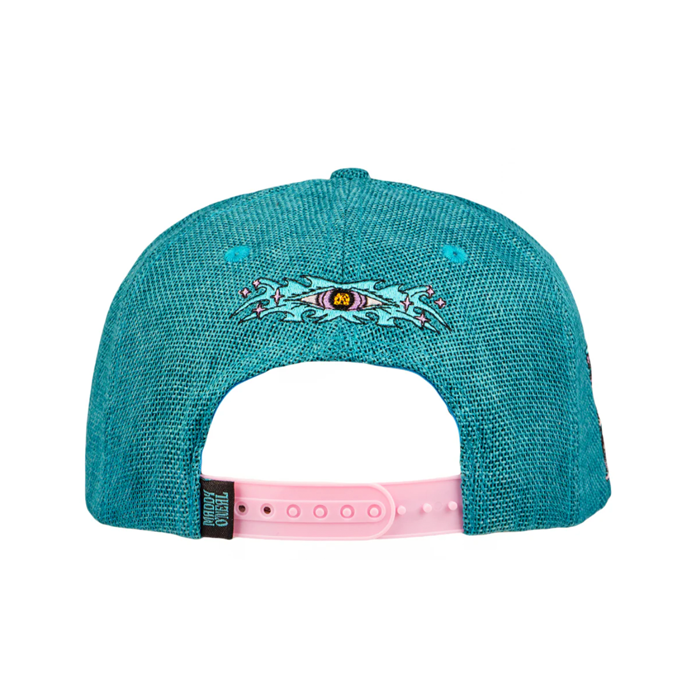 Grassroots - Maddy O'Neal Sunshine Turquoise Snapback Hat - Large/XL - The Cave