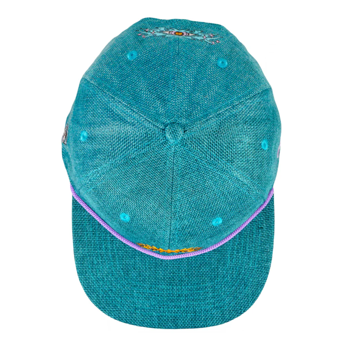 Grassroots - Maddy O'Neal Sunshine Turquoise Snapback Hat - Small/Medium - The Cave