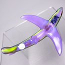 Mako Glass - Shark Dry Pipe - Pink Slyme w/ Slyme - The Cave