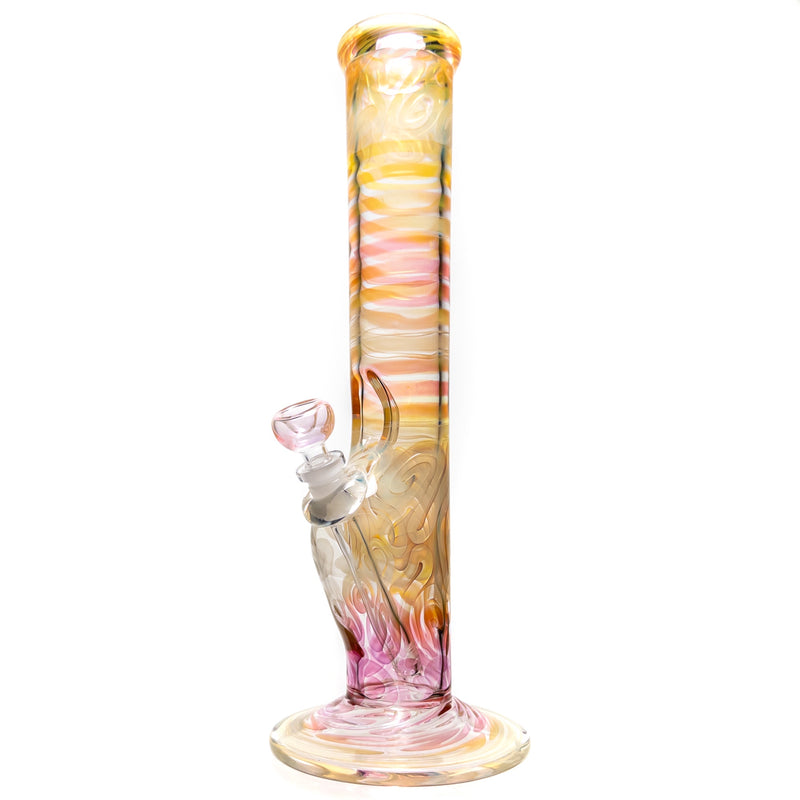 Mary Jane's Glass Studio - 14" Straight - 50x5 - Silver & Gold Fume - The Cave