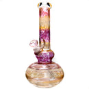 Mary Jane's Glass Studio - 12" Double Bubble - 38x4 - Silver & Gold Fume