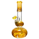 Mary Jane's Glass Studio - 12" Double Bubble - 38x4 - Fume W&R Amber - The Cave