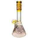 Mary Jane's Glass Studio - 10" Beaker - 32x4 - Fume w/ Pink - The Cave