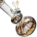 Mary Jane's Glass Studio - 12" Double Bubble - 38x4 - Fume W&R Smoke - The Cave