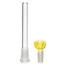 Mary Jane's Glass Studio - 12" Double Bubble - 38x4 - Fume W&R Mint - The Cave