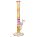Mary Jane's Glass Studio - 12" Straight - 32x4 - Silver & Gold Fume - The Cave