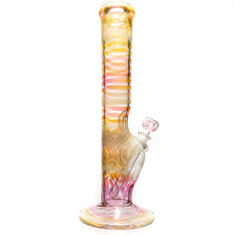 Mary Jane's Glass Studio - 14" Straight - 50x5 - Silver & Gold Fume - The Cave