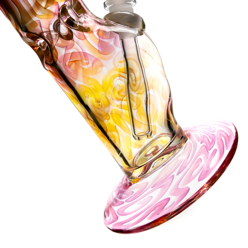 Mary Jane's Glass Studio - 12" Straight - 50x7 - Silver & Gold Fume - The Cave