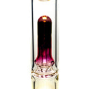 Mary Jane's Glass Studio - 22" Beaker - Double Perc - Silver & Gold Fume - The Cave