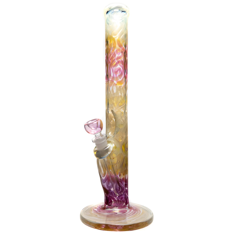 Mary Jane's Glass Studio - 15" Straight - 38x4 - Silver & Gold Fume