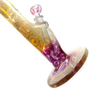 Mary Jane's Glass Studio - 15" Straight - 38x4 - Silver & Gold Fume