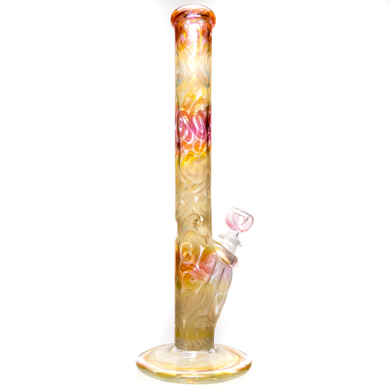 Mary Jane's Glass Studio - 15" Straight - 38x4 - Silver & Gold Fume