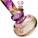 Mary Jane's Glass Studio - 12" Double Bubble - 38x4 - Silver & Gold Fume