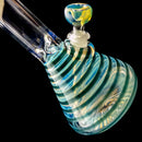 Mary Jane's Glass Studio - 10" Beaker - 32x4 - Fume w/ Sparkle Blue - The Cave