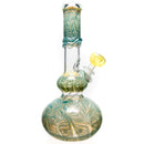 Mary Jane's Glass Studio - 10" Double Bubble - 32x4 - Fume W&R Mint - The Cave