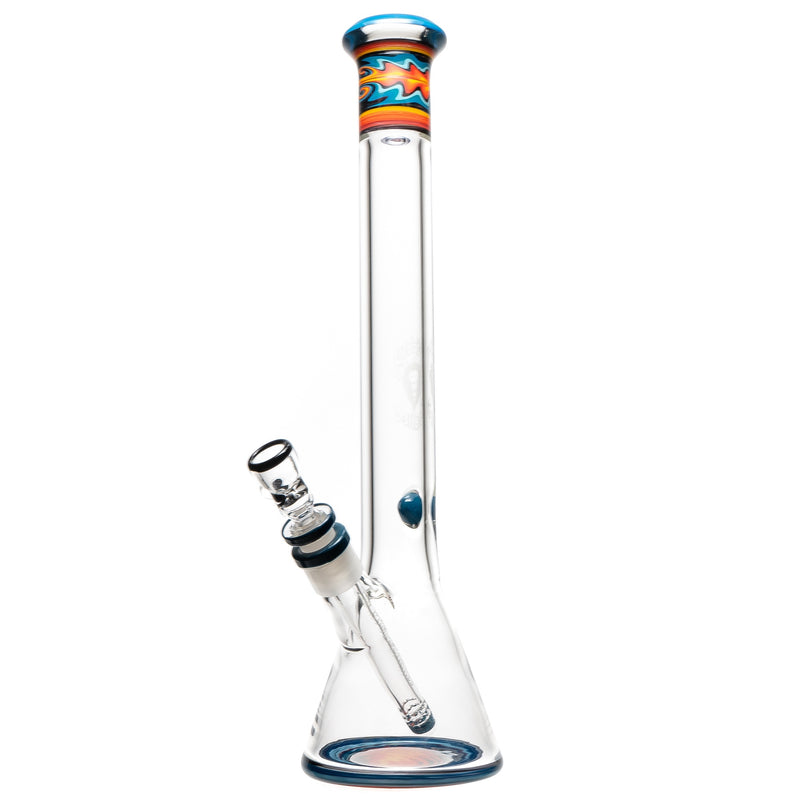 Mighty Chalice - 15" Beaker - 40x7 - Fire & Ice Linework