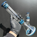 Mighty Chalice - 13.5" Beaker - 40x7 - Ice & Purple