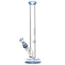 Mighty Chalice - 16" Hybrid Tube - 40x7 - Light Blue Accents - The Cave
