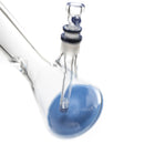 Mighty Chalice - 16" Beaker - 40x7 - Light Purple Accents - The Cave