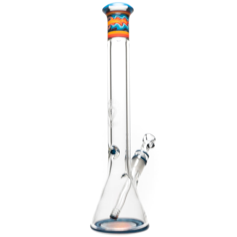 Mighty Chalice - 15" Beaker - 40x7 - Fire & Ice Linework