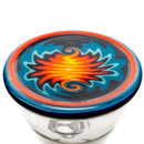 Mighty Chalice - 15" Beaker - 40x7 - Fire & Ice Linework