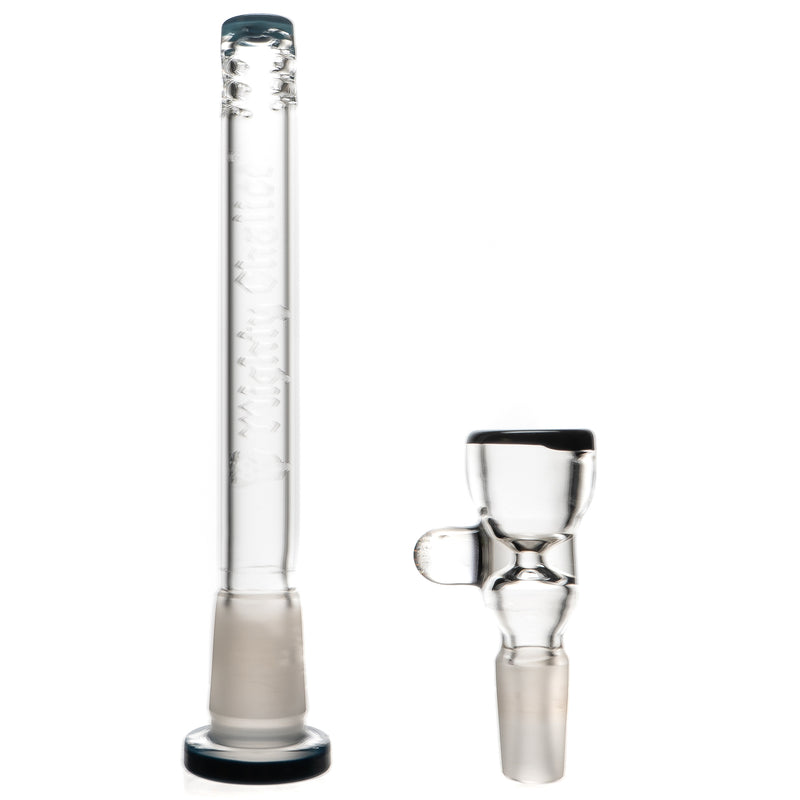 Mighty Chalice - 15" Beaker - 40x7 - Fire & Ice Linework