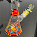Mighty Chalice - 13.5" Beaker - 40x7 - Fire/Ice