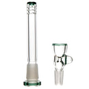 Mighty Chalice - 16" Hybrid Tube - 40x7 - Sparkle Teal Accents - The Cave