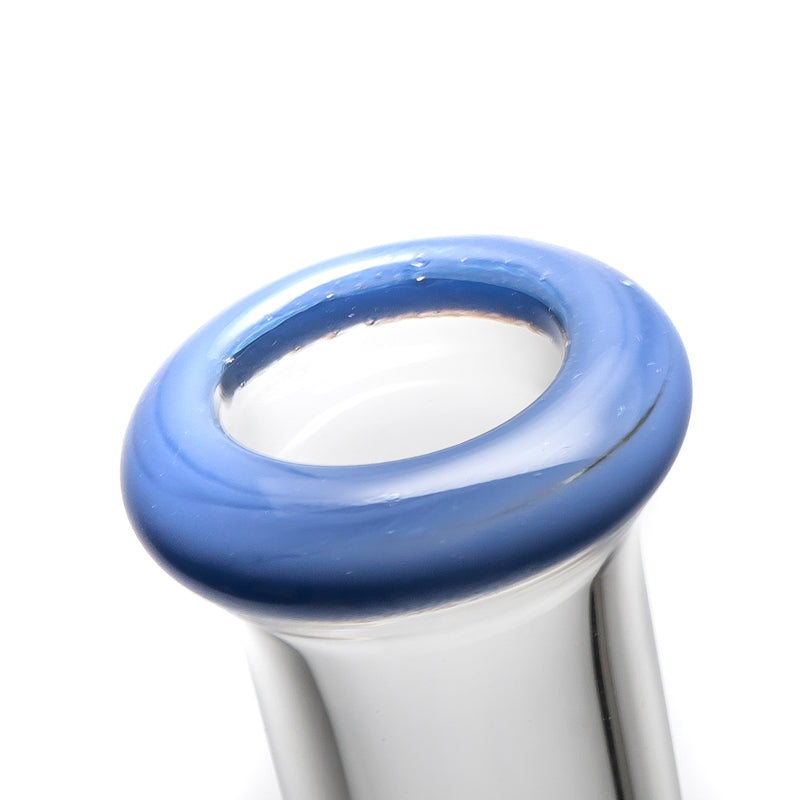 Mighty Chalice - 16" Hybrid Tube - 40x7 - Light Blue Accents - The Cave