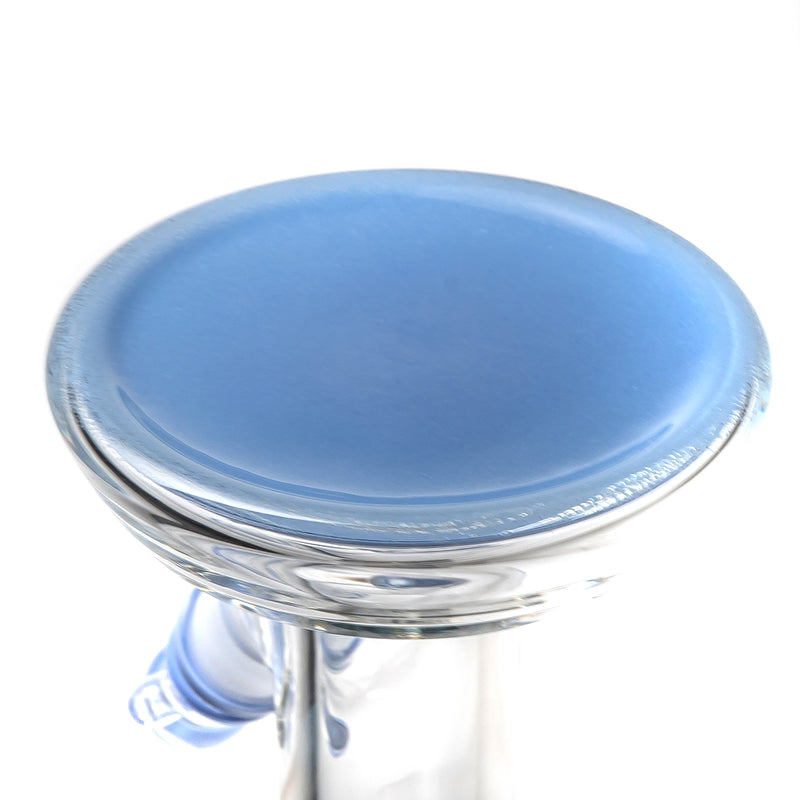 Mighty Chalice - 16" Hybrid Tube - 40x7 - Light Blue Accents - The Cave