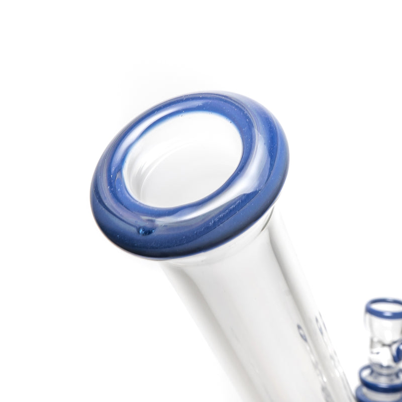 Mighty Chalice - 16" Hybrid Tube - 40x7 - Dark Purple Accents - The Cave