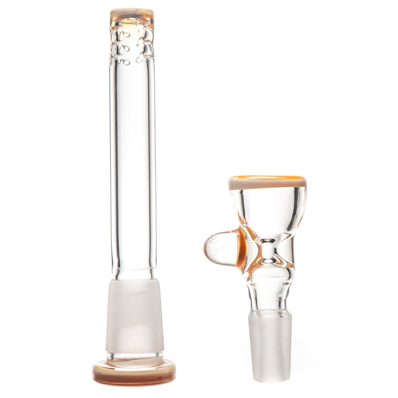 Mighty Chalice - 16" Hybrid Tube - 40x7 - Butterscotch Accents - The Cave