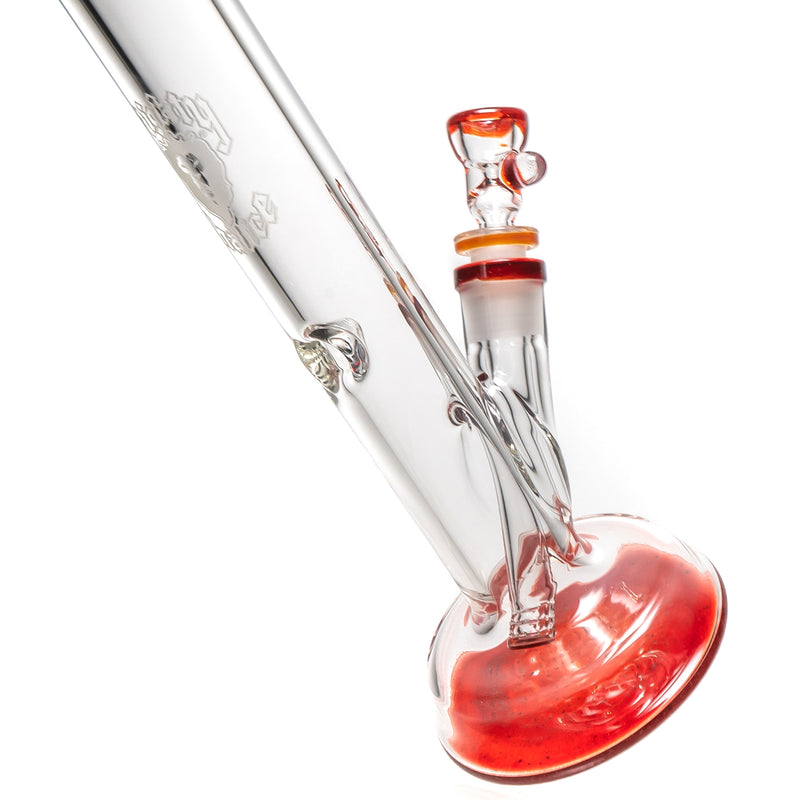 Mighty Chalice - 16" Hybrid Tube - 40x7 - Purple Red Accents - The Cave