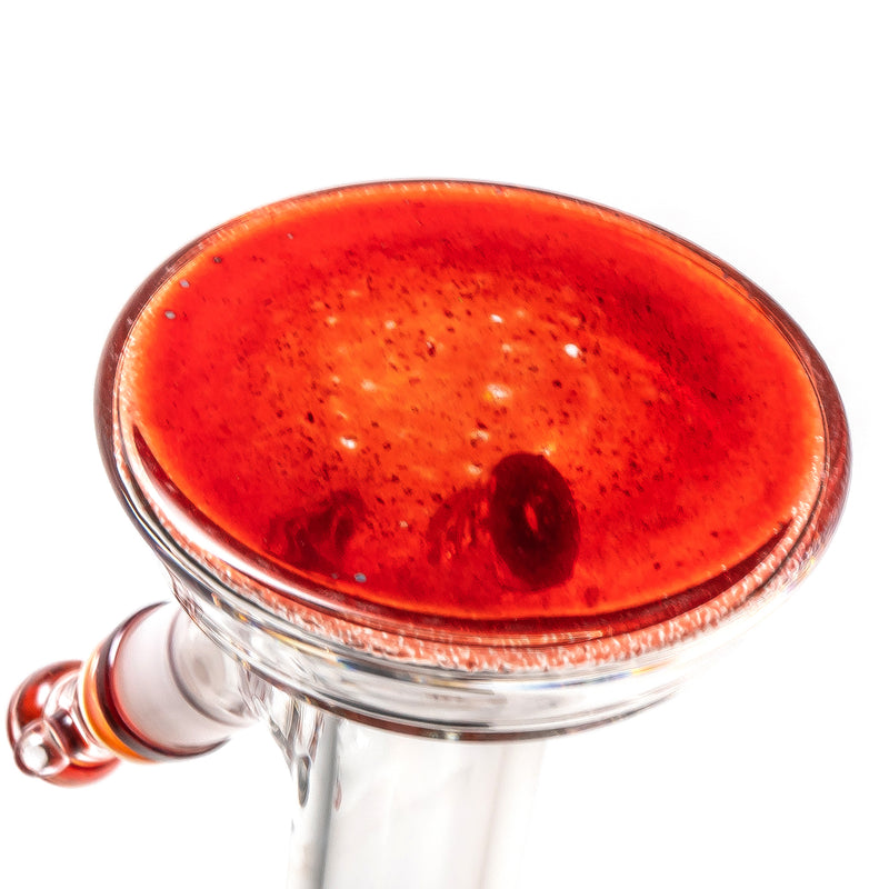 Mighty Chalice - 16" Hybrid Tube - 40x7 - Purple Red Accents - The Cave