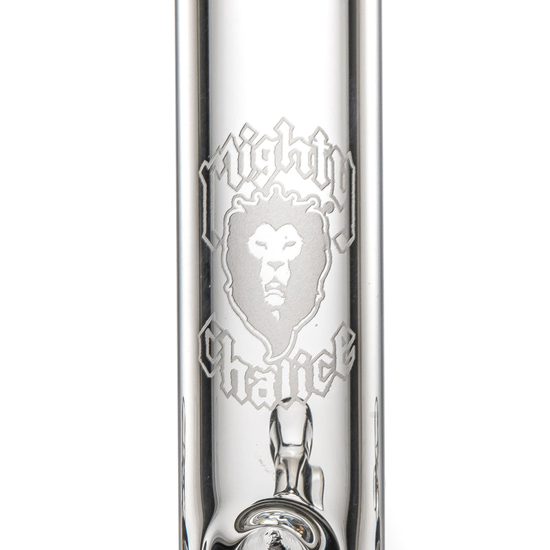 Mighty Chalice - 16" Hybrid Tube - 40x7 - Purple Red Accents - The Cave