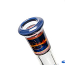 Mighty Chalice - 15" Beaker - 40x7 - Purple & Fire Linework - The Cave