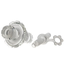 Mobius - Snap Trap Fitting - Carved & Dotted - 14mm