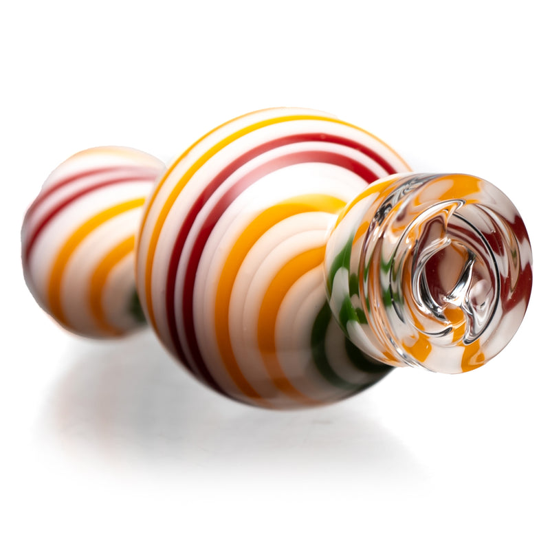 Mothership - Spinner Bubble Cap - Rasta Stripe - The Cave