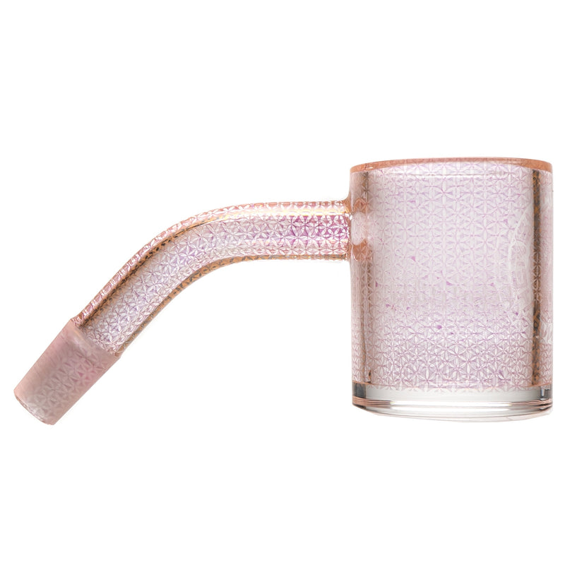 Mothership - Hologram Quartz Banger - 10mm Male 45° - Flower of Life - The Cave