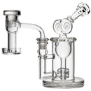 Mothership - Micro Torus w/ Slurper Set - Straight Can - Clear - The Cave