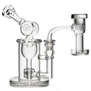 Mothership - Micro Torus w/ Slurper Set - Straight Can - Clear - The Cave