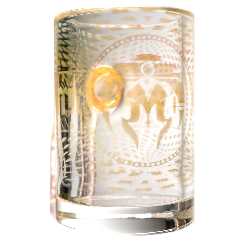 Mothership - Hologram Quartz Banger - 10mm Male 90° - "Open Mind" - The Cave