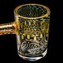 Mothership - Hologram Quartz Banger - 10mm Male 90° - "Open Mind" - The Cave