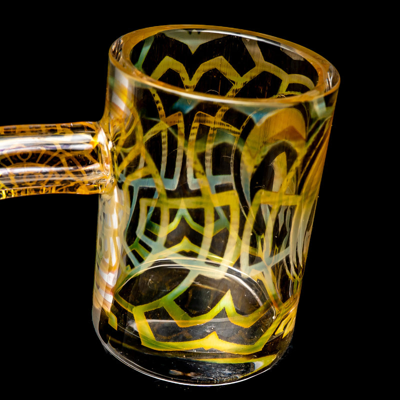 Mothership - Hologram Quartz Banger - 10mm Male 90° - "Portal" - The Cave