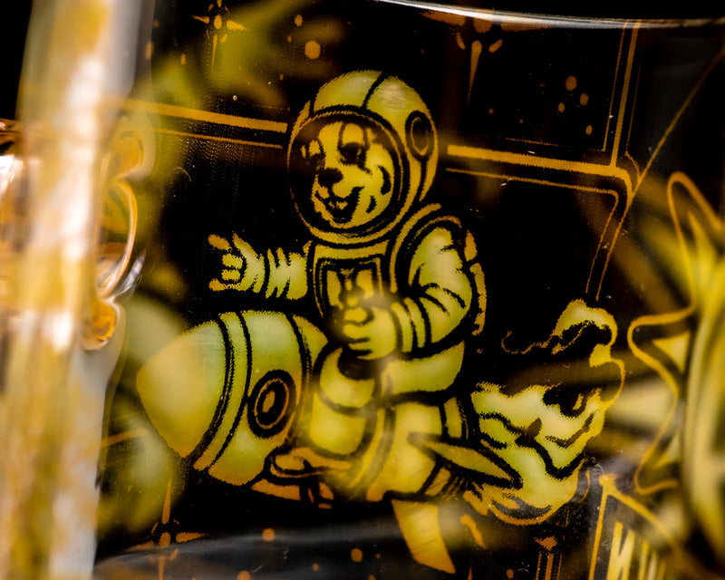 Mothership - Hologram Quartz Banger - 10mm Male 90° - Meltdown 2025 - The Cave