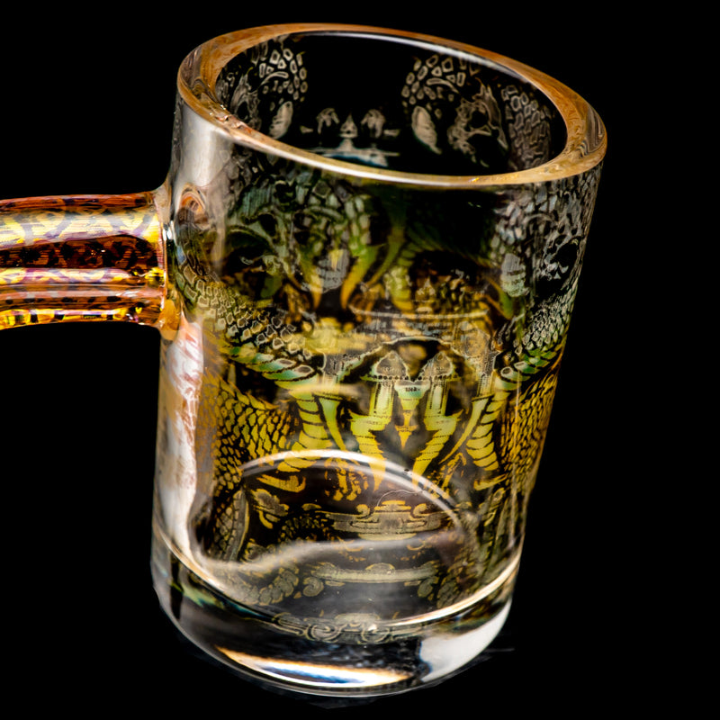 Mothership - Hologram Quartz Banger - 10mm Male 90° - "Dragons Gate" - The Cave