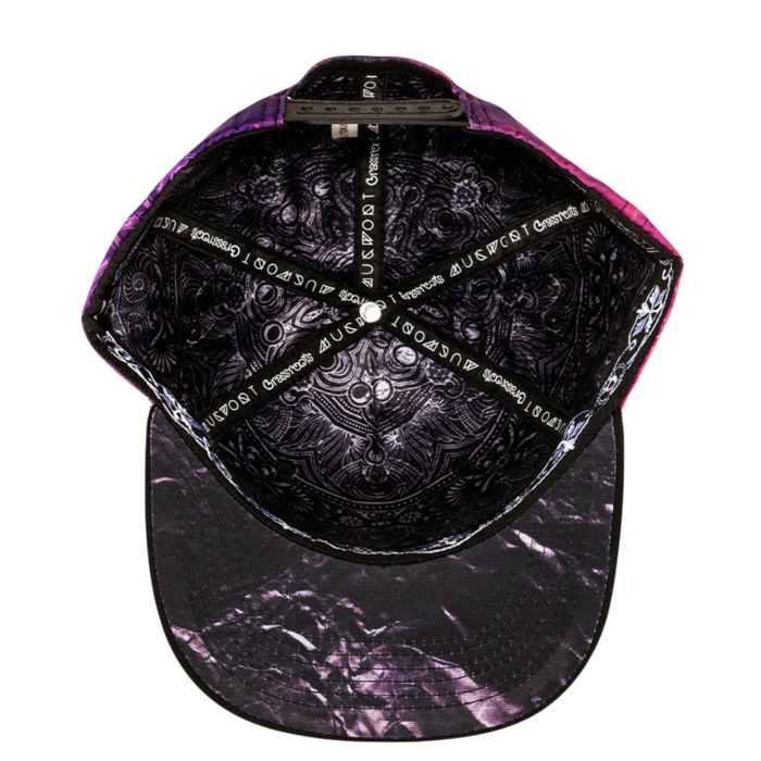 Grassroots - Mugwort Astral Tiger Snapback Hat - Large/XL - The Cave