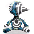 Peter Muller - Quilted Doll  - Spikes - Portland Grey & Lotus White - The Cave