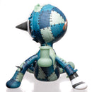 Peter Muller - Quilted Doll  - Spikes - Portland Grey & Lotus White - The Cave