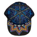 Grassroots - Night Owl Rainbow Vortex Snapback Hat - Large/XL - The Cave